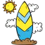Surfboard icon 64x64