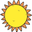 Sun icon 64x64