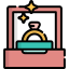 Diamond ring icon 64x64