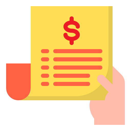Receipt icon