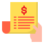 Receipt icon 64x64