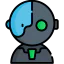Cyborg icône 64x64