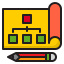 Flow chart icon 64x64