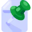 Paper pin icon 64x64