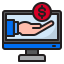 Money currency icon 64x64