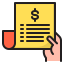 Receipt icon 64x64