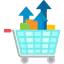 Shopping cart icon 64x64