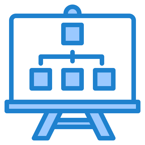 Flow chart icon