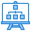 Flow chart icon 64x64