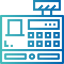 Cash register icon 64x64