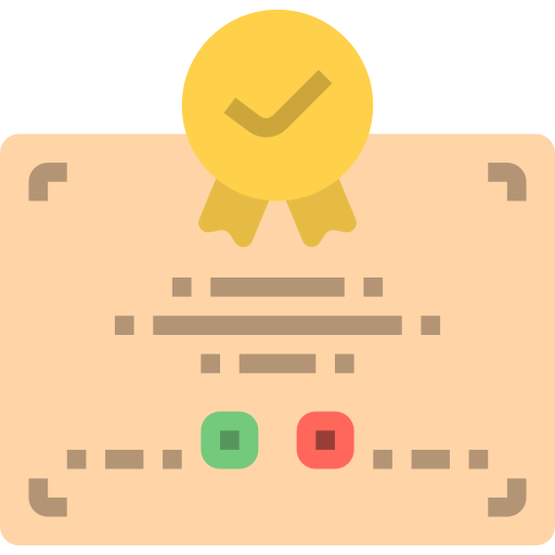 Certificate icon