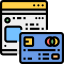 Shopping online icon 64x64