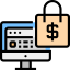 Shopping online icon 64x64