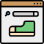 Shopping online icon 64x64