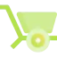 Wheelbarrow icon 64x64
