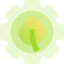 Green energy icon 64x64