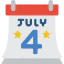 4th of july icon 64x64