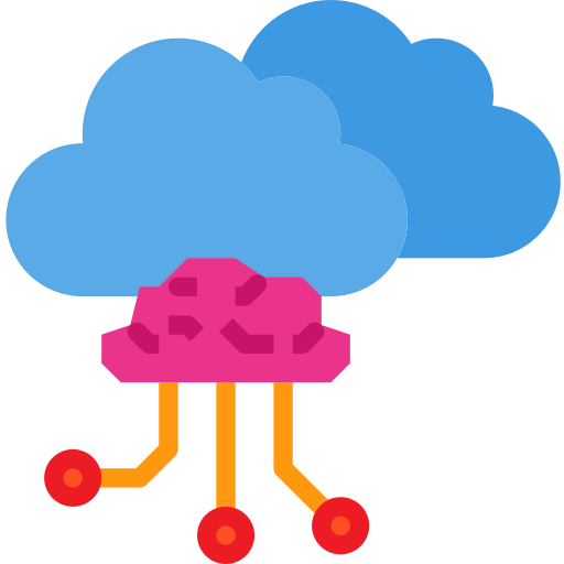Cloud computing icon