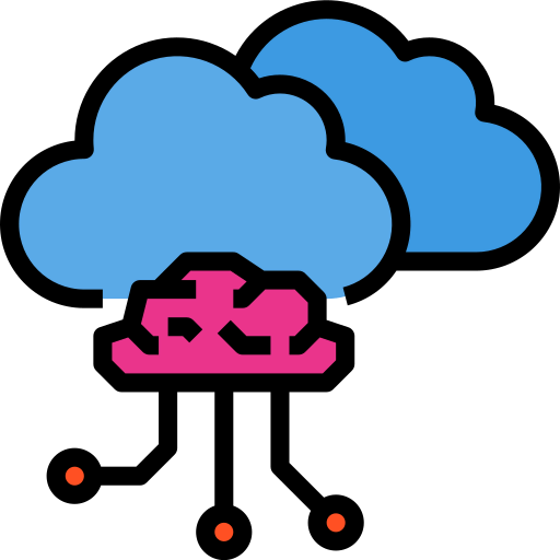Cloud computing アイコン