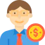 Businessman icon 64x64