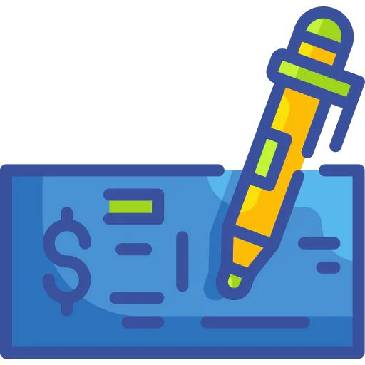 Cheque icon