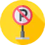 No parking ícono 64x64