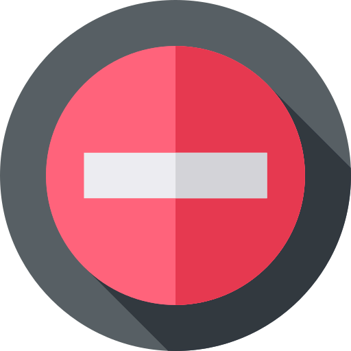 No entry icon