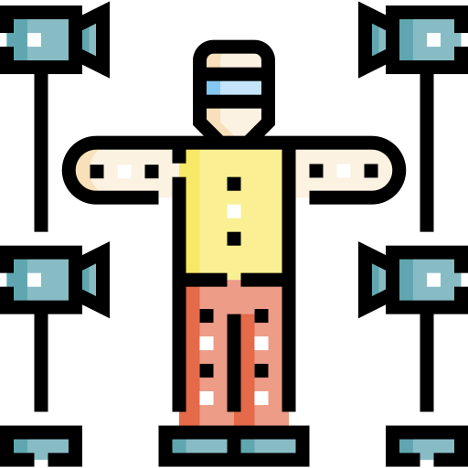 Motion capture icon