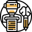 Artificial intelligence icon 64x64
