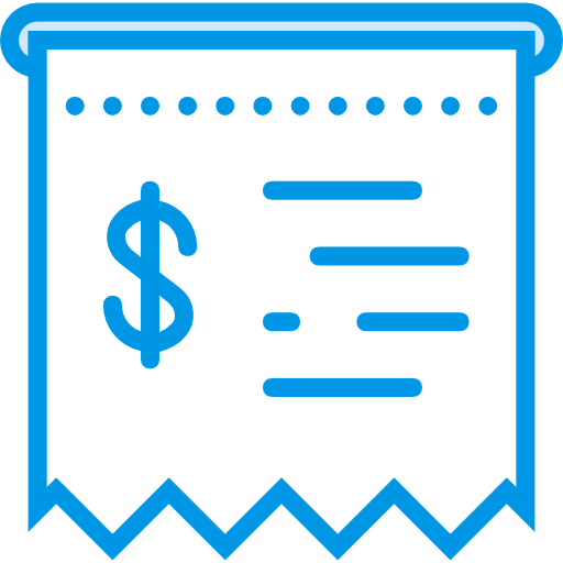Receipt icon