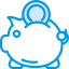 Piggy bank icon 64x64