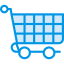 Shopping cart icon 64x64