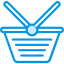 Shopping basket icon 64x64