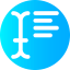 Align text Ikona 64x64