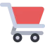 Shopping cart icon 64x64