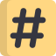 Hash icon 64x64