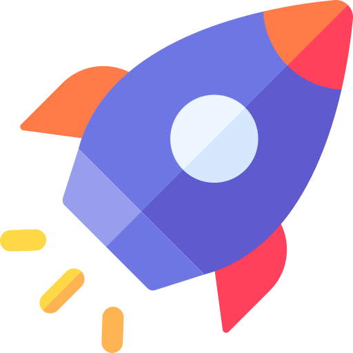 Rocket ship icon