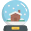 Snow globe icon 64x64