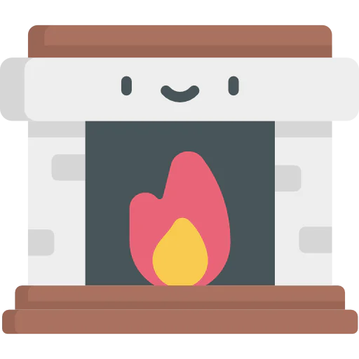 Fireplace icon