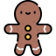 Gingerbread man ícono 64x64
