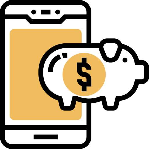 Saving icon