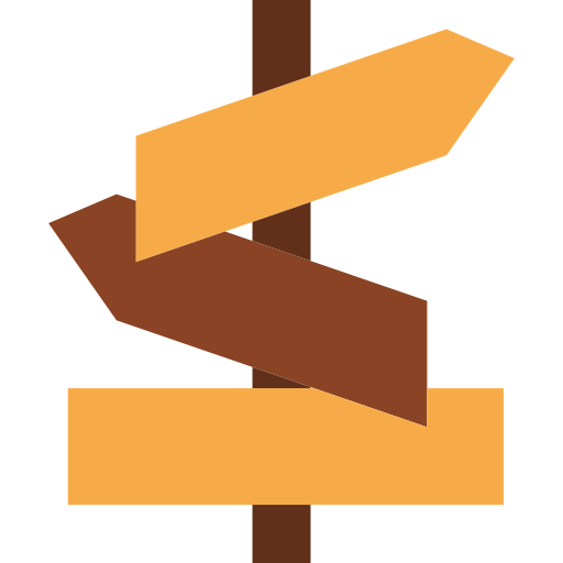 Signpost icon