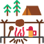 Camping icon 64x64