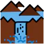 Waterfall icon 64x64