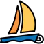 Sailing boat icon 64x64