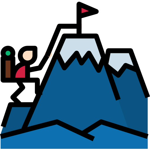 Climbing icon
