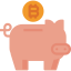 Piggy bank icon 64x64