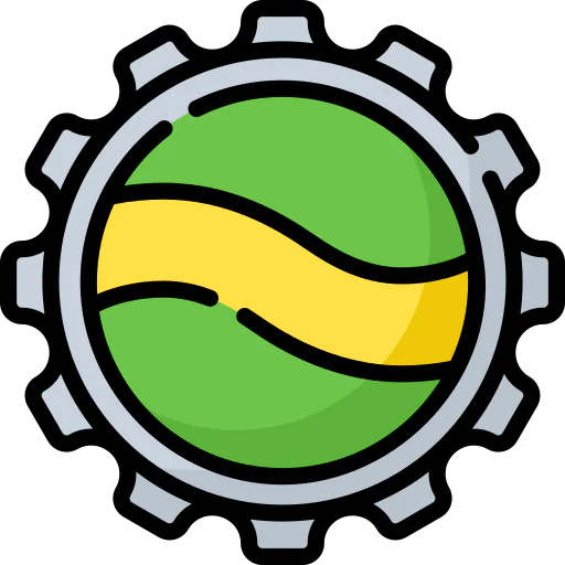 Bottle cap icon
