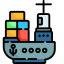 Cargo ship ícone 64x64