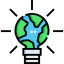 Green energy icon 64x64